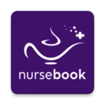 nursebook: técnico enfermagem android application logo